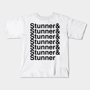 Stunner Helvetica List Kids T-Shirt